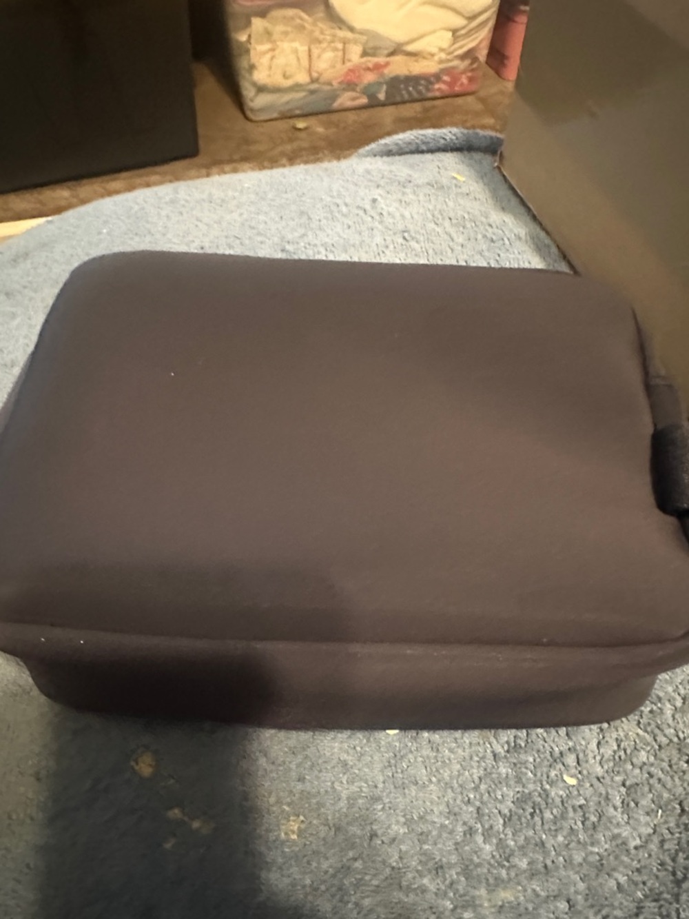 Dior  Black Embossed Toiletry Pouch - Picture 10 of 12